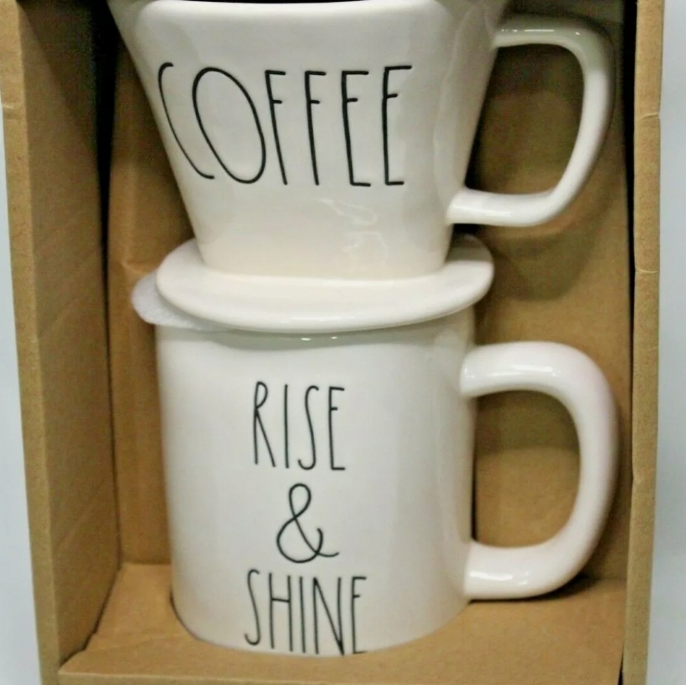 Rae Dunn Coffee Drip And Mug